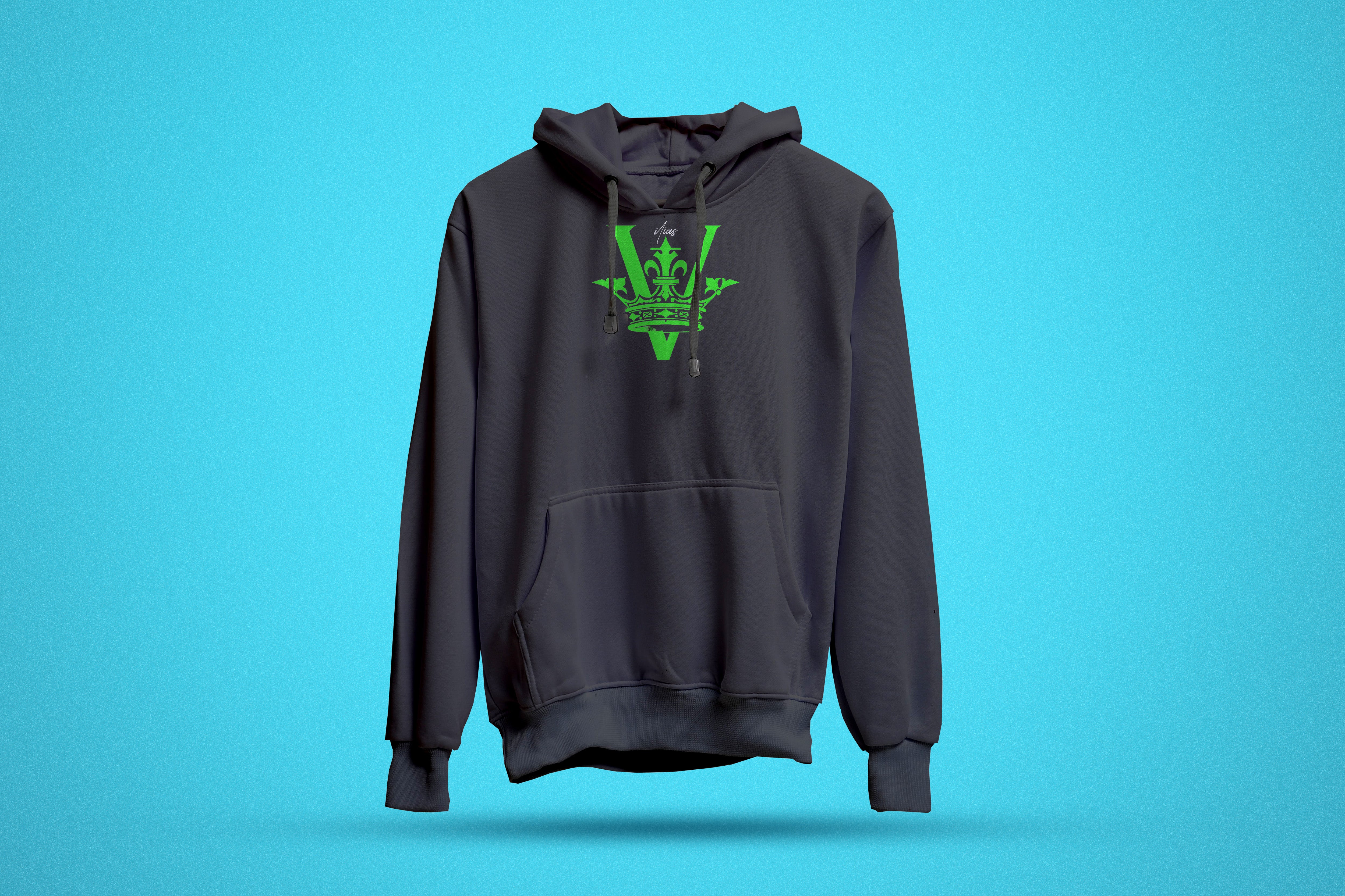 V HOODIE Original Fit Hooded Pullover Sweatshirt