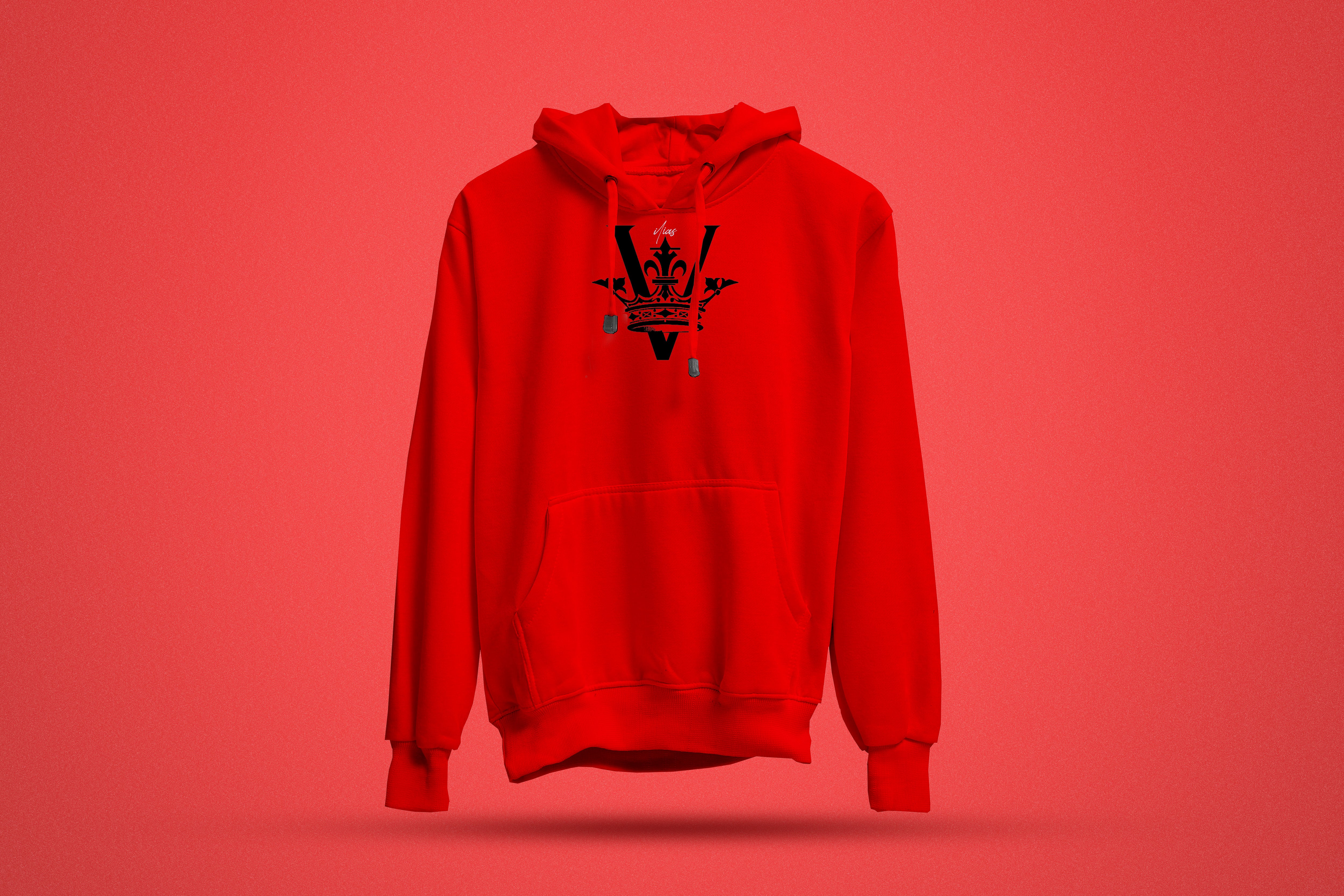 V HOODIE Original Fit Hooded Pullover Sweatshirt
