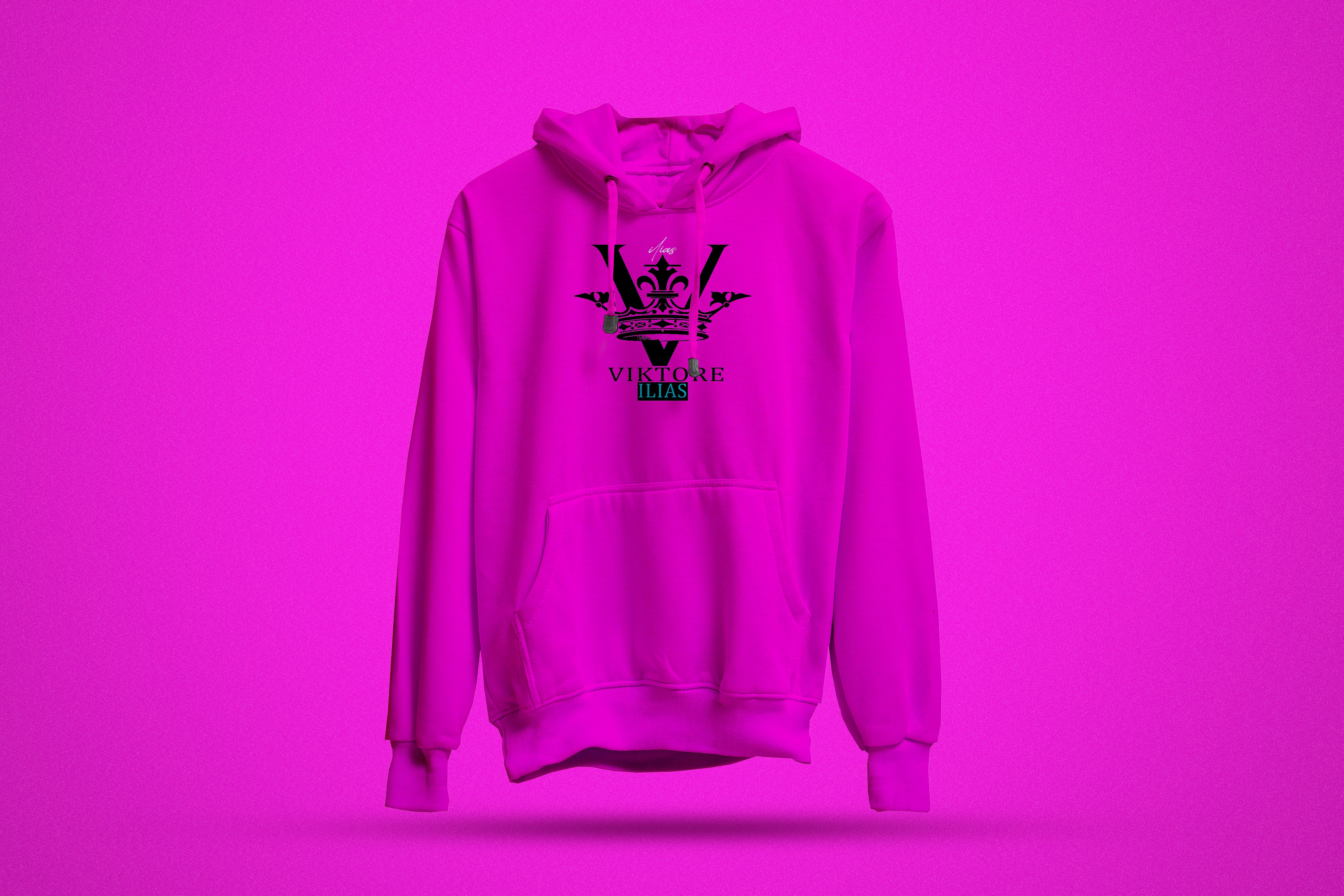 V HOODIE Original Fit Hooded Pullover Sweatshirt