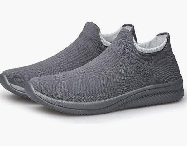 Walking Shoes Sock Sneakers Flat Pull-on Casual Working Athletic Tennis Gym Jogging