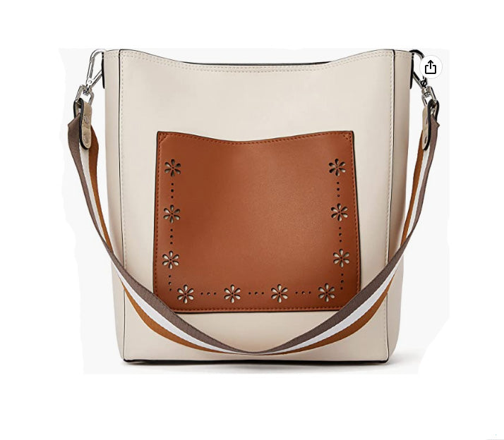 Bags for Women Designer Handbags Vegan Leather Bucket Purse Shoulder Crossbody bag