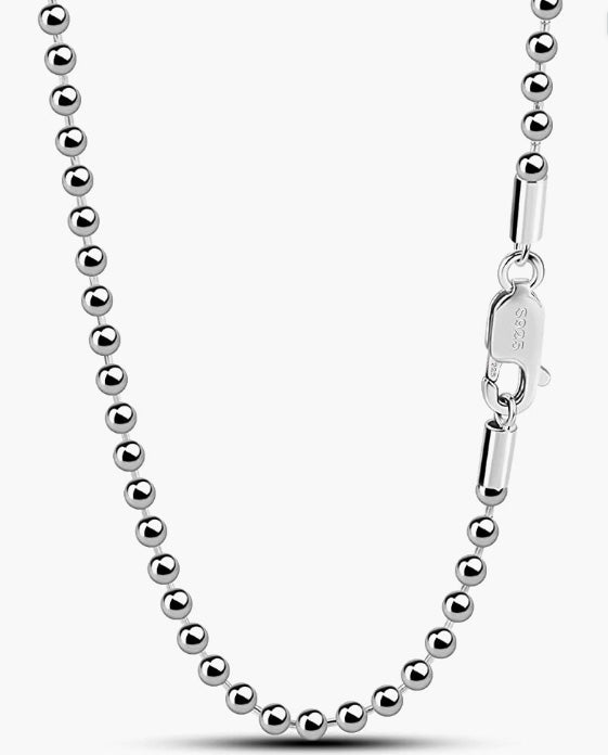 925 Sterling Silver Necklace Men & Women 2.3MM 18
