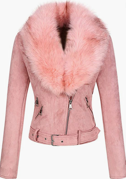 Detachable Faux Fur Collar