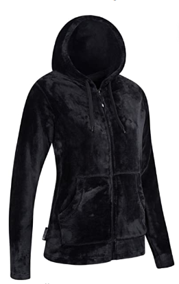 Womens Hooded Fleece - Soft Winter Sweater