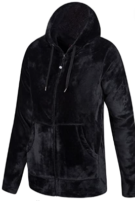 Womens Hooded Fleece - Soft Winter Sweater