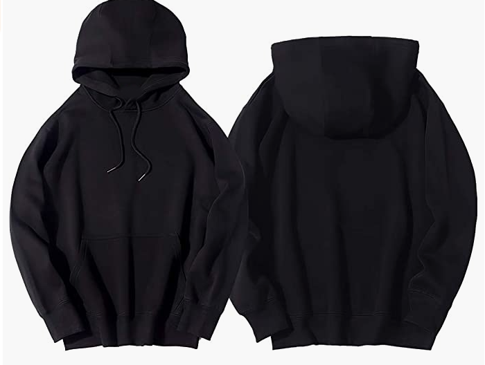 Unisex Womens Mens ORIGINAL - PURE Cotton Plain Pullover Hoodie