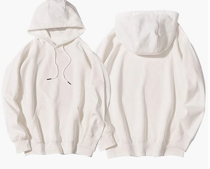 Unisex Womens Mens ORIGINAL - PURE Cotton Plain Pullover Hoodie