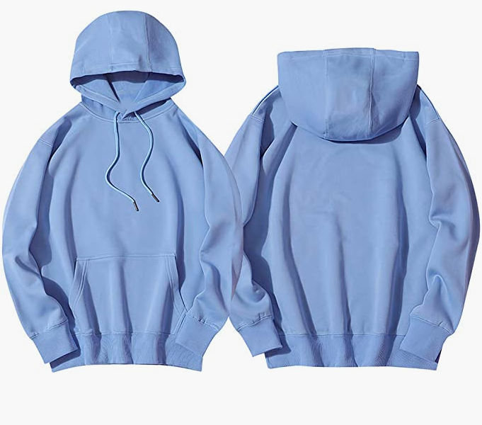 Unisex Womens Mens ORIGINAL - PURE Cotton Plain Pullover Hoodie