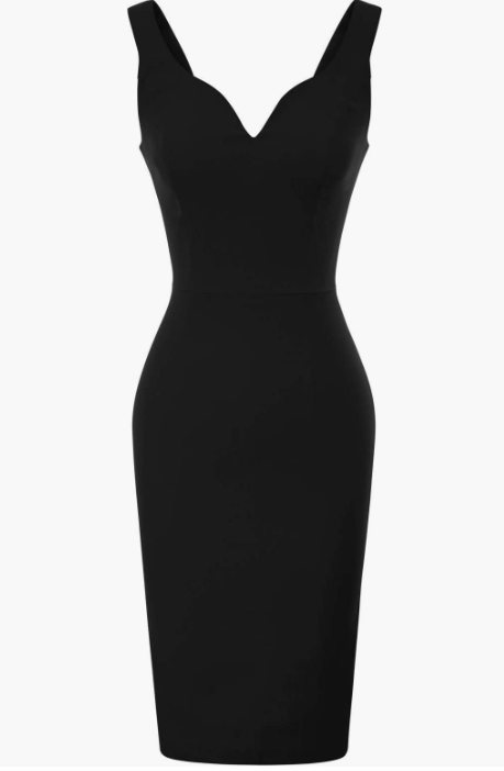 Women's Deep V Neck Dress