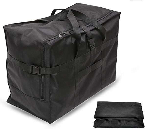 Men and Women Camping/Moving/Air Delivery/Maternity/Tent (100 Liter, Black)