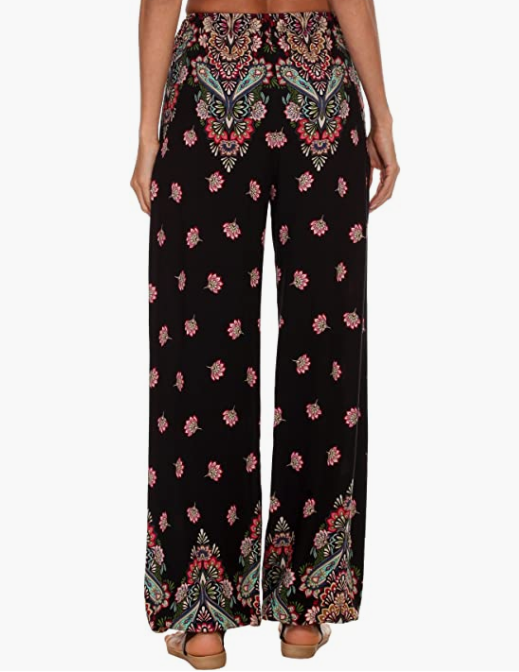 Women's Floral Print Boho Yoga Pants Harem Pants Jogger