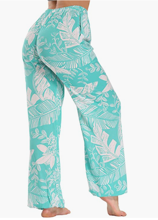 Women's Floral Print Boho Yoga Pants Harem Pants Jogger Pants