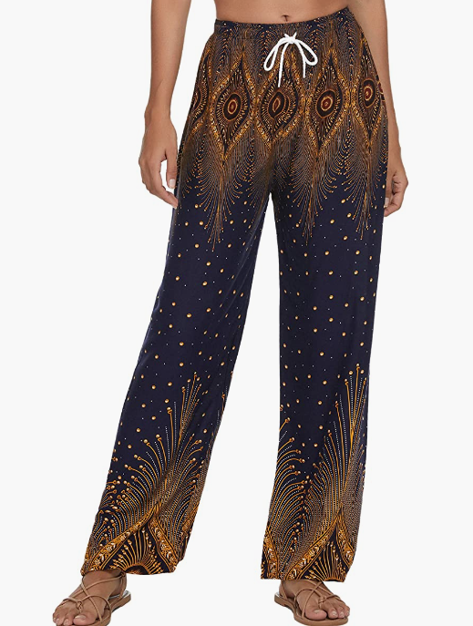 Women's Floral Print Boho Yoga Pants Harem Pants Jogger Pants
