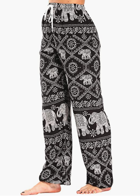 Women's Floral Print Boho Yoga Pants Harem Pants Jogger Pants