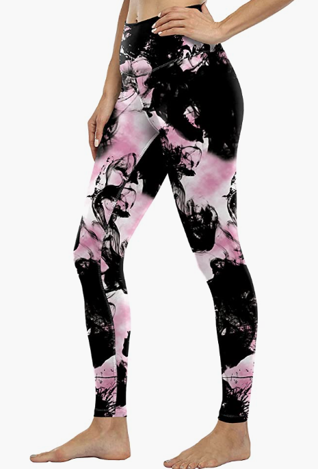 Women's high Waist Stretch Printed Yoga Pants