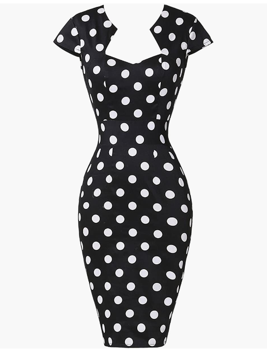 Dress Cap Sleeve Wiggle Dress