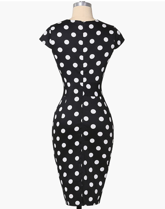 Dress Cap Sleeve Wiggle Dress