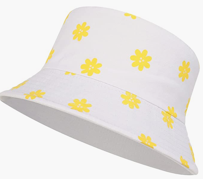 Sun Hat Fruit Flower Pattern Hat
