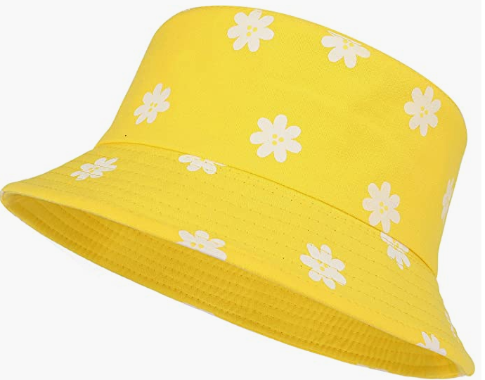 Sun Hat Fruit Flower Pattern Hat