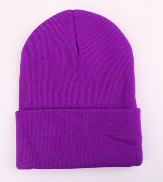 Hats for Women Men Fleece Lined Ski Skull Cap Slouchy Winter Hat