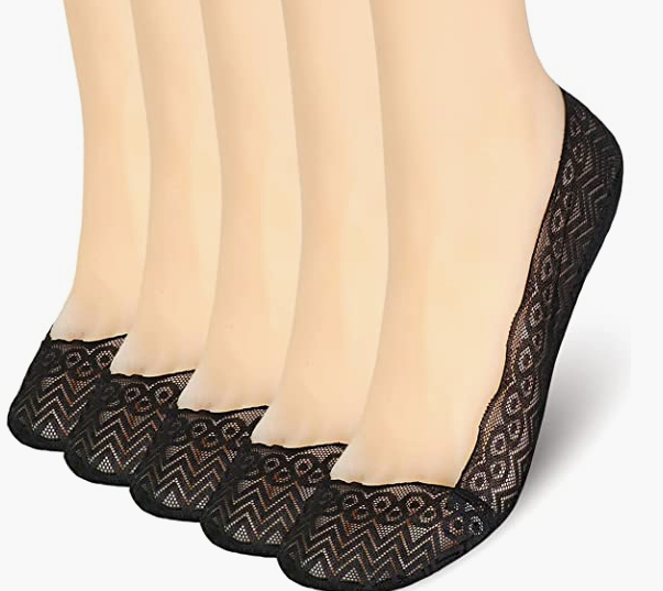 Women's Lace No Show Socks