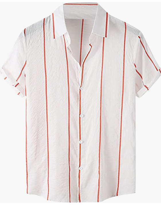 Hawaiian Shirt Short Sleeve Aloha Shirt For Beach Party