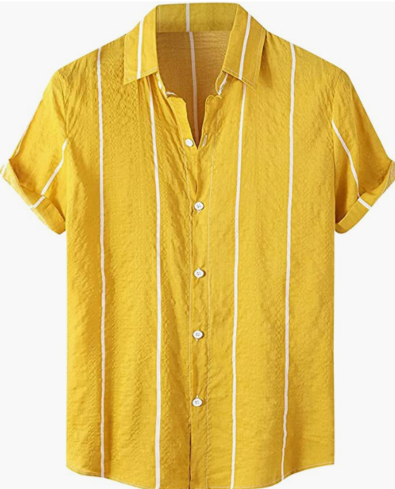 Hawaiian Shirt Short Sleeve Aloha Shirt For Beach Party