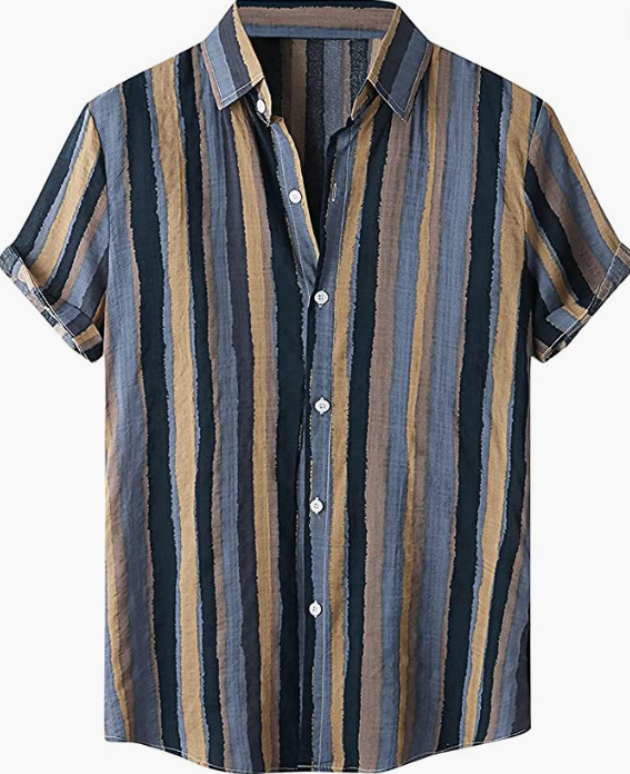 Hawaiian Shirt Short Sleeve Aloha Shirt For Beach Party