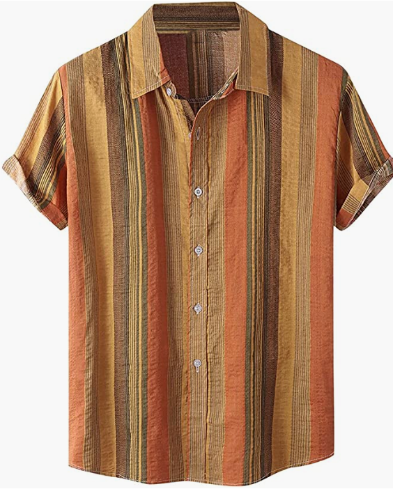 Hawaiian Shirt Short Sleeve Aloha Shirt For Beach Party