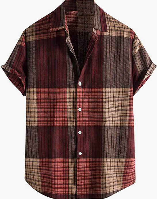 Hawaiian Shirt Short Sleeve Aloha Shirt For Beach Party