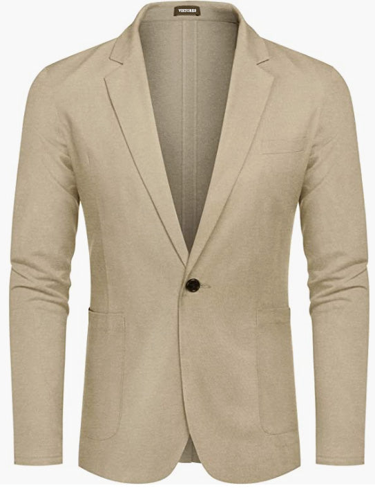 VIKTORES Jacket Stylish One Button Suit Jackets
