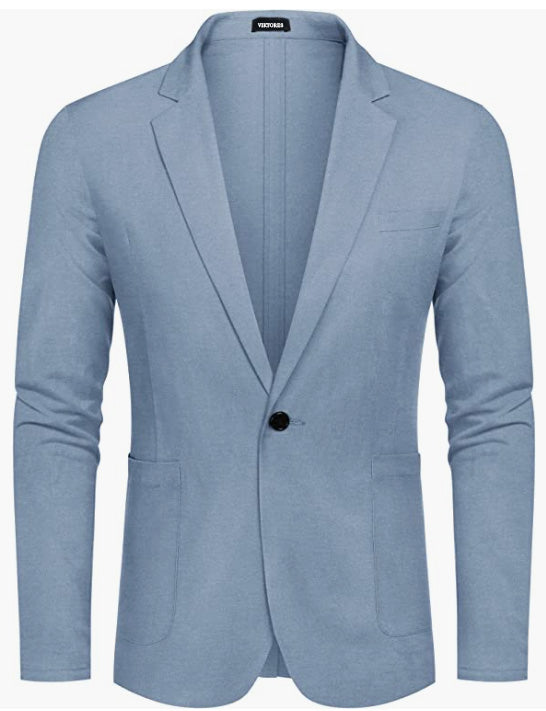 VIKTORES Jacket Stylish One Button Suit Jackets