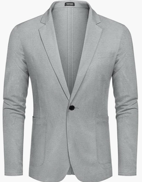 VIKTORES Jacket Stylish One Button Suit Jackets
