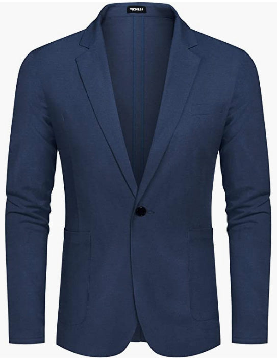 VIKTORES Jacket Stylish One Button Suit Jackets
