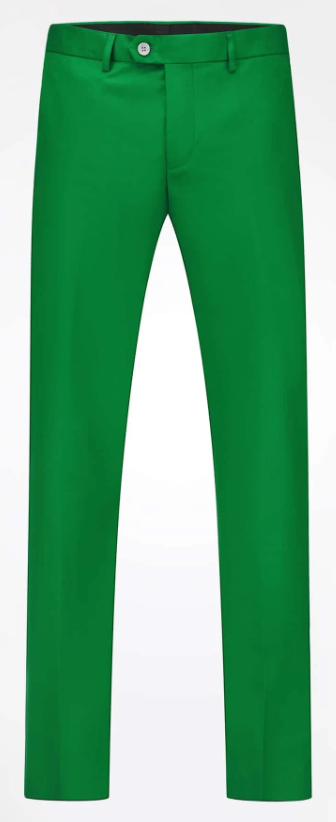 Men Button Front Blazer & Tailored Pants