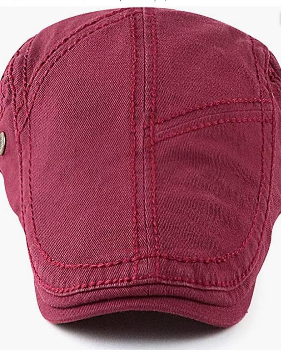 Men Summer Mesh Beret Flat Cap