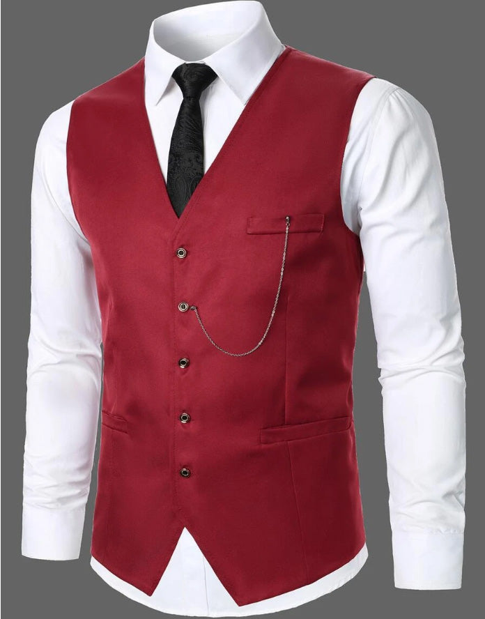 Men Vest  Without Shirt