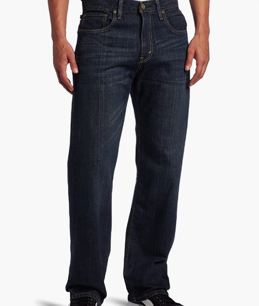 Mens Loose Straight Fit Jean