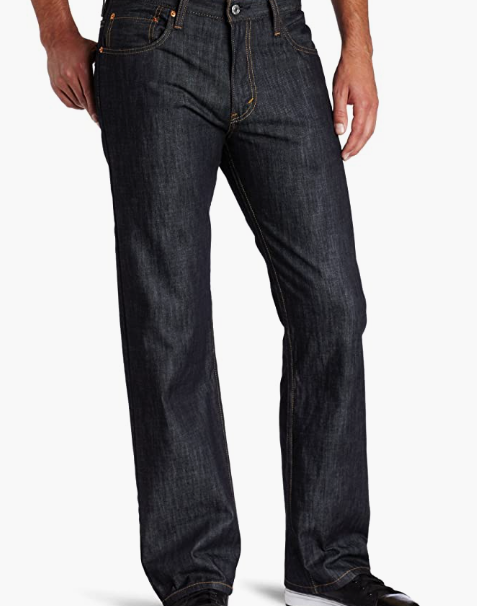 Mens Loose Straight Fit Jean