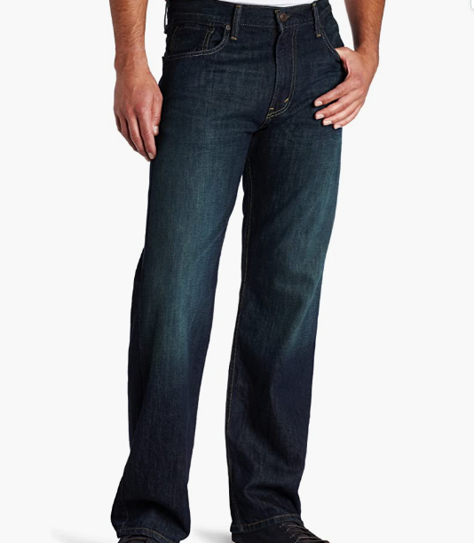 Mens Loose Straight Fit Jean