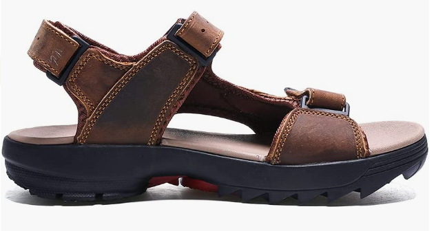 Men's Open Toe 3 Strap Hiking Sandals