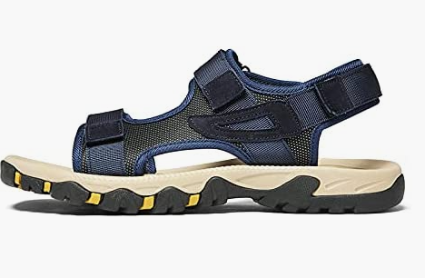 Men's Casual Sandals Open Toe Outdoor Hiking Sandals Wear-Resistant Breathable Beach Sandals