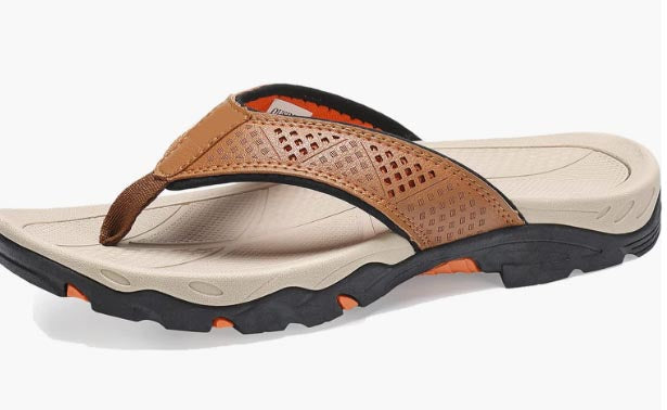 Mens Flip Flop Indoor and Outdoor Comfort Sandals Beach