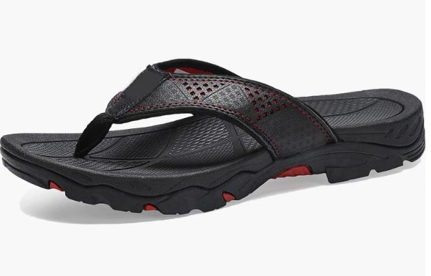 Mens Flip Flop Indoor and Outdoor Comfort Sandals Beach