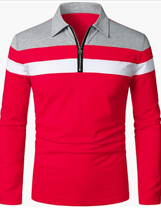Men’s Casual Long Sleeve Shirts Fashion T-Shirts