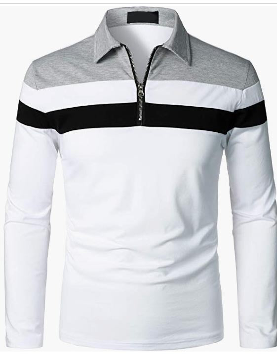 Men’s Casual Long Sleeve Shirts Fashion T-Shirts