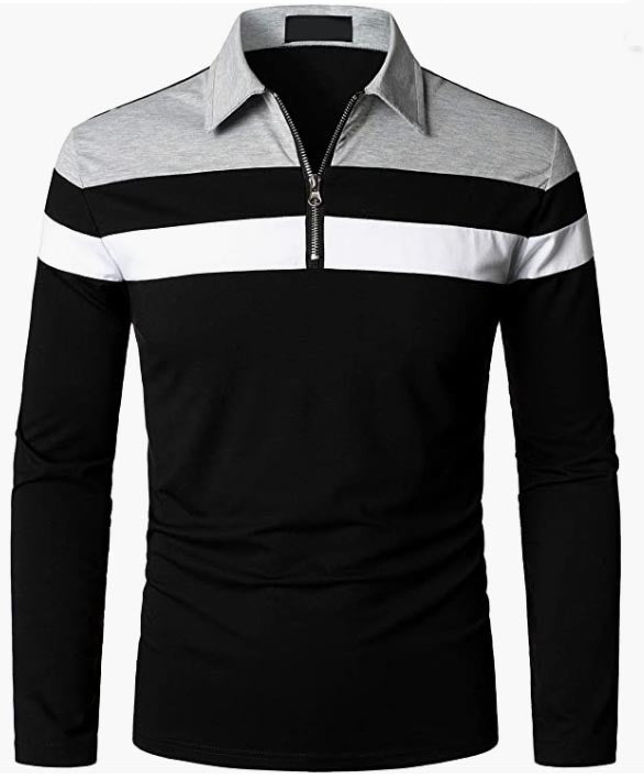 Men’s Casual Long Sleeve Shirts Fashion T-Shirts