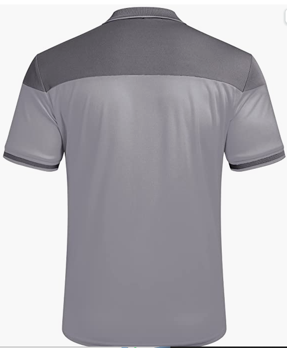 Men's Short Sleeve Shirt Casual Lightweight Golf Polo T-Shirts