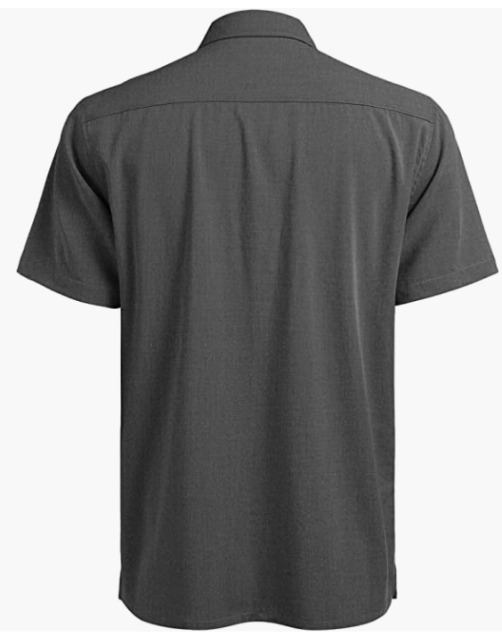 Casual Summer Beach Button Down Shirts Mens Short Sleeve