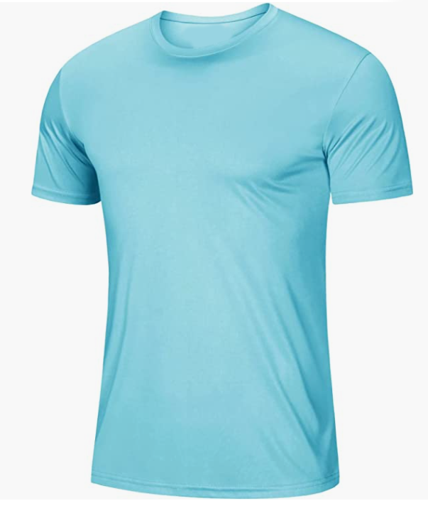 Men's Short Sleeve T-Shirt Quick Dry Athletic Running Workout Performance Shirt